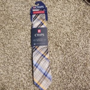 Chaps taupe mens dress tie